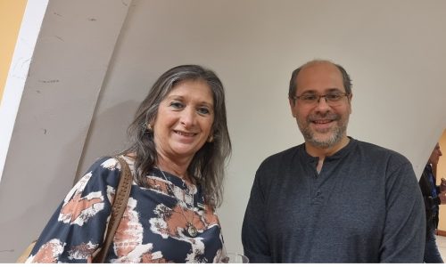 Sandra Rodríguez - con Dr. Gustavo Sosa